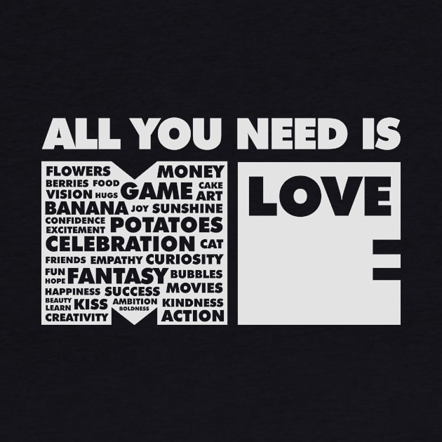 All You Need Is Love In Me by ArtsByNaty